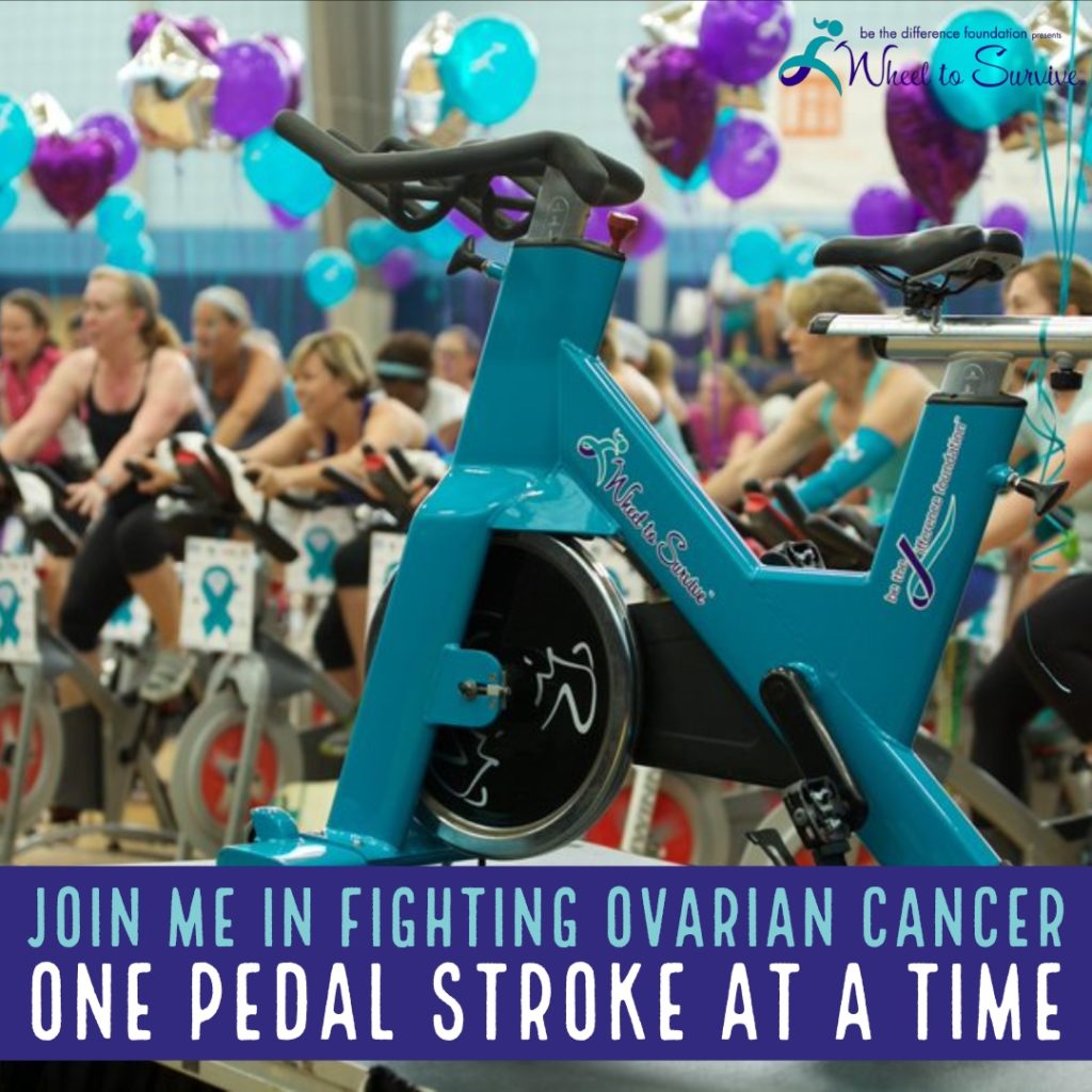 Join me in Fighting Ovarian Cancer One Pedal Stroke at a Time