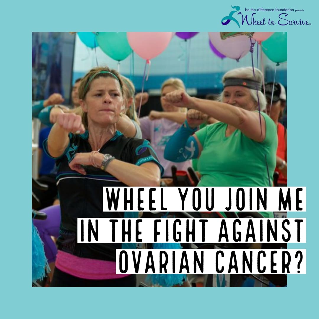 Wheel You Join Me in the Fight Against Ovarian Cancer?